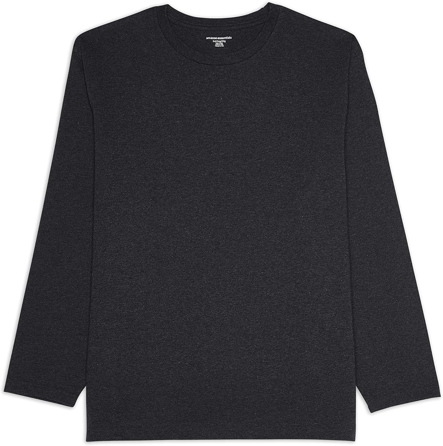 Amazon Essentials Men's Big & Tall LongSleeve TShirt fit