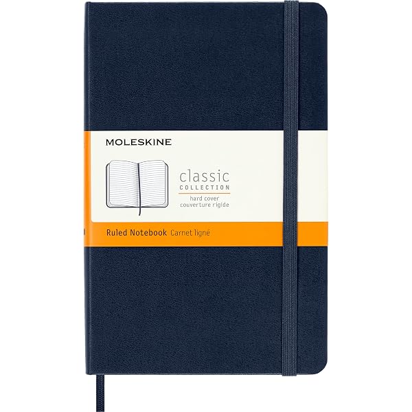 Amazon.com : Moleskine Classic Notebook, Hard Cover, Medium (4.5