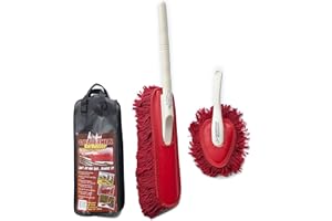 California Car Duster Auto Detailing Combo Kit with Plastic Handle 73556