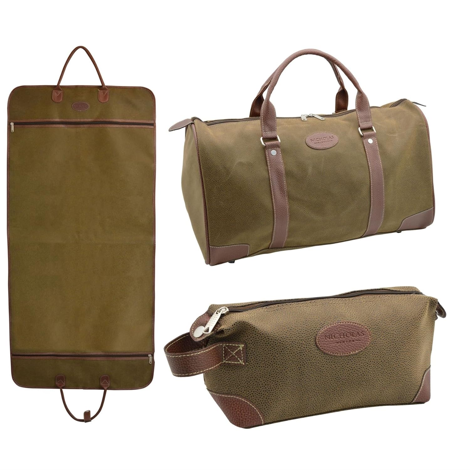 leather suit bags travel