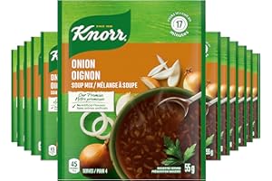 Knorr Soup Mix For A Quick Delicious Classic Soup Mix Onion No Artificial Colours Or Flavours 55 g 12 count