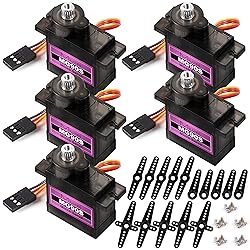 Miuzei MG90S 9G Micro Servo Motor Metal Geared