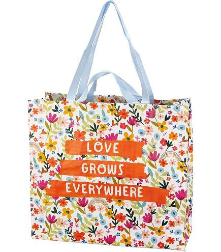 Primitives By Kathy Double-Sided Market Tote - 'I Don't Carrot All' & 'Kick Some Asparagass' Bag