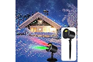 Christmas Laser Lights Outdoor Decorations Laser Projector Light Waterproof Motion Laser Lights Projector Holiday Decor Firew