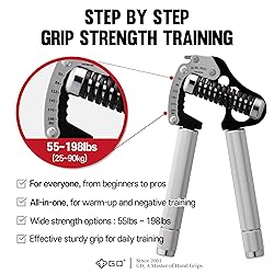 GD IRON GRIP EXT 90 Hand Grip Strengthener Premium