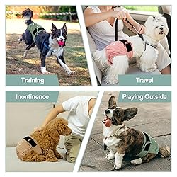 Grecle Washable Female Dog Diapers - Premium