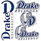 Desert Cactus Drake University Sticker Bulldogsr Vinyl Decals Laptop Water Bottle Car Scrapbook Sheet T2 (Type 2-3)