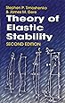 Theory of Elastic Stability (Dover Civil and Mechanical Engineering)