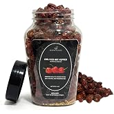 Zestiq Foods Certified Organic Whole Red Hot Chili Pepper Berries, 6 oz