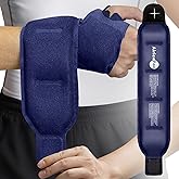 Wrist Ice Pack Wrap for Carpal Tunnel Relief, Gel Ice Packs for Injuries Reusable for Wrist Hand Pain, Hot Cold Compress Brace for Achilles Tendonitis, Tenosynovitis