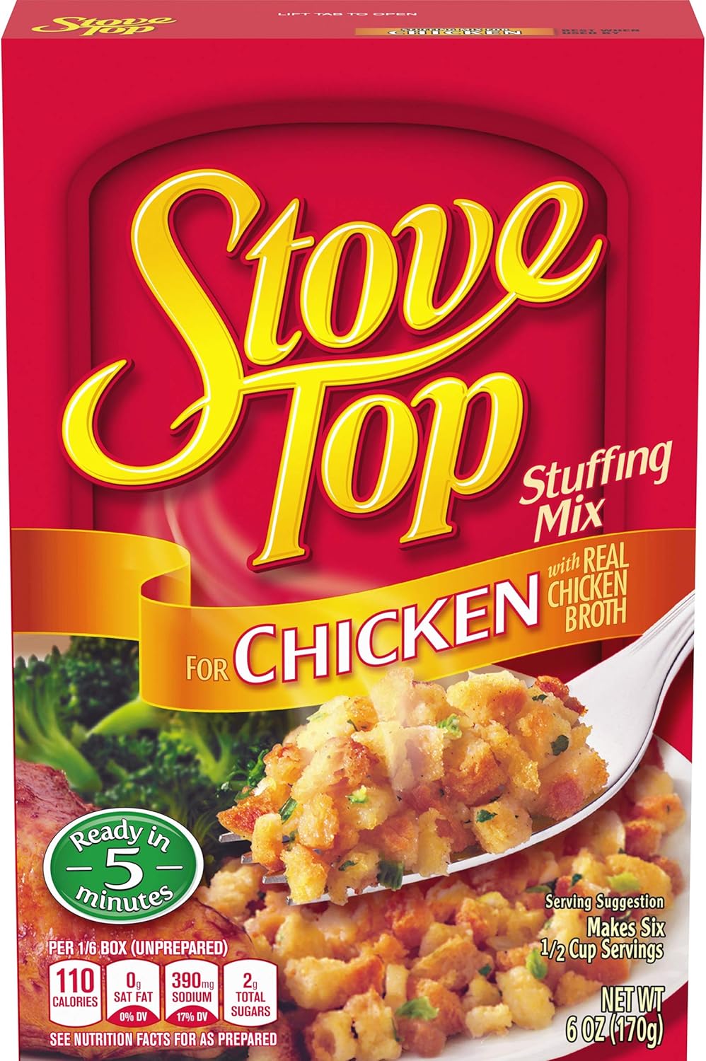 Chicken with stove top stuffing