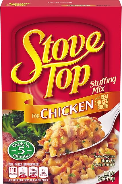 Stove Top Chicken Stuffing New 170 G Pack Of 3 Amazon Fr Informatique