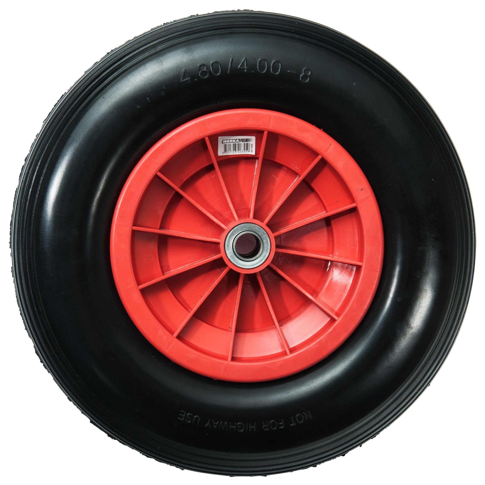 Puncture Proof Wheel 15 Inches 385 x 75 WERKA PRO Bore 20 mm