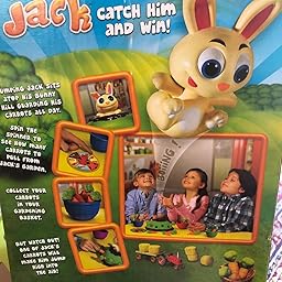 Amazon Com Jumping Jack Game By Goliath Pull Out A Carrot And Watch Jack Jump Toys Games