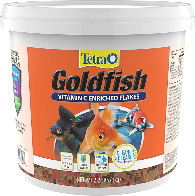 tropical flakes for goldfish