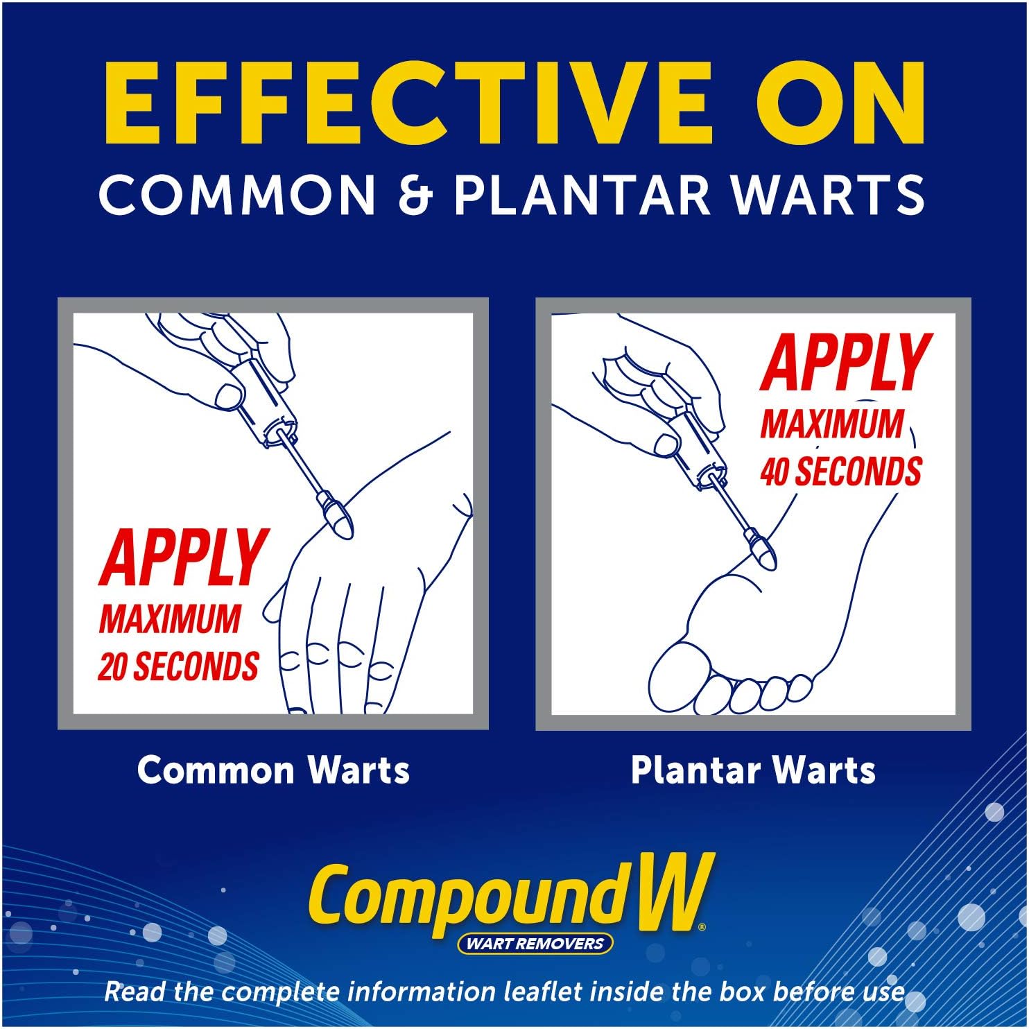 Compound W Freeze Off | Wart Removal | 8 Applications: Health & Personal Care
