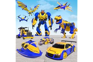 Grand Multi Robot Transform 3D Offline Robot Transform Car Shooting Games