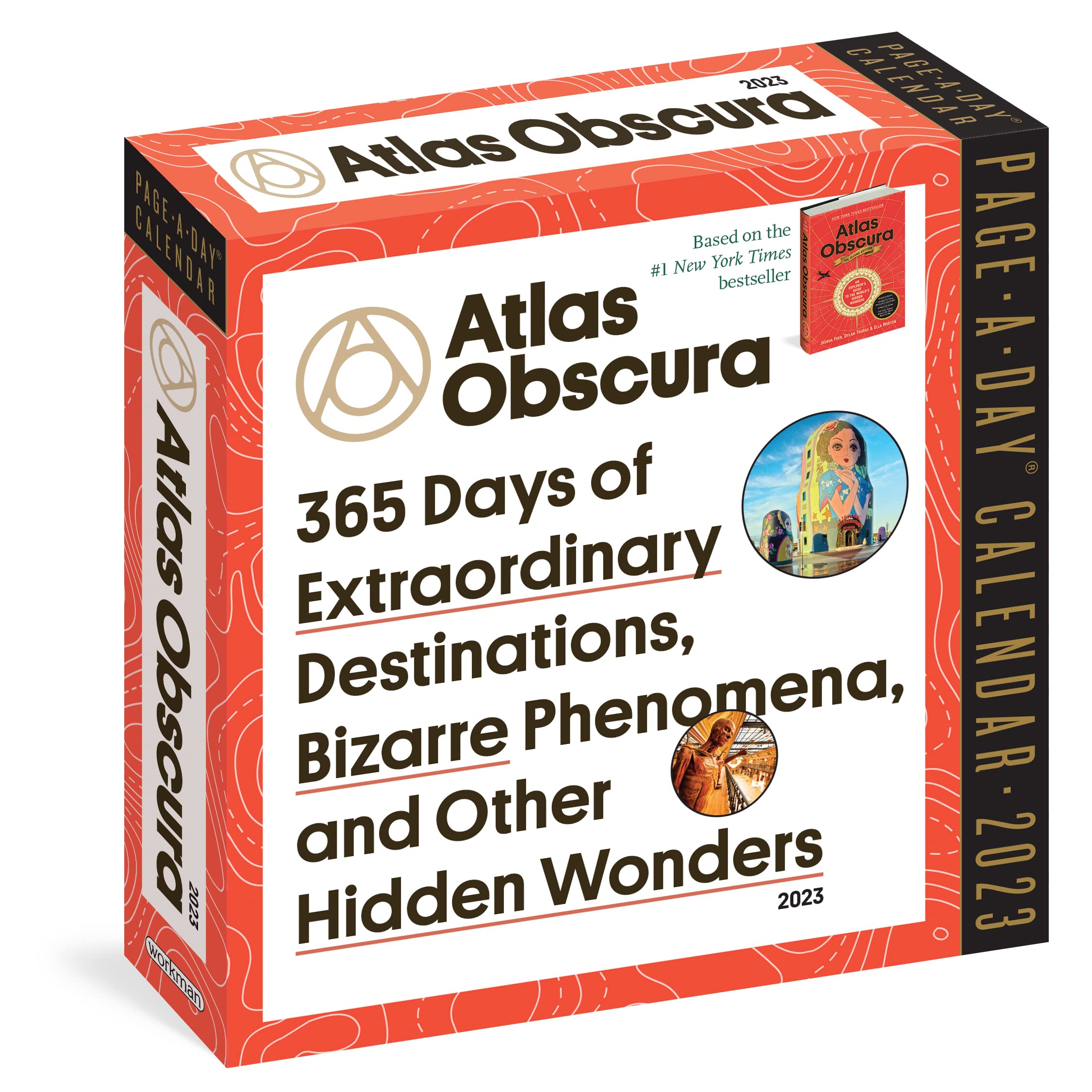 Calendrier 2023 Wonders Atlas Obscura Page-A-Day Calendar 2023: Atlas Obscura, Workman Calendars:  9781523516520: Amazon.com: Books