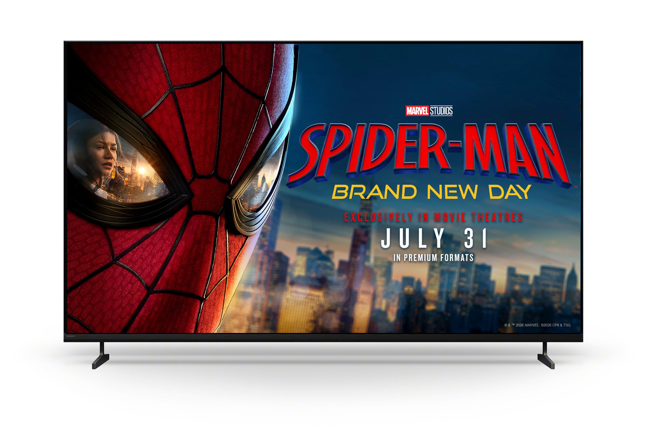 Sony BRAVIA 3 II 65 Inch 4K HDR LED Smart Google TV with Gemini, XR Processor with AI Technology, Dolby Vision/Atmos, 120Hz Television, Anti-Glare Screen, K-65XR30M2, 2026 Model