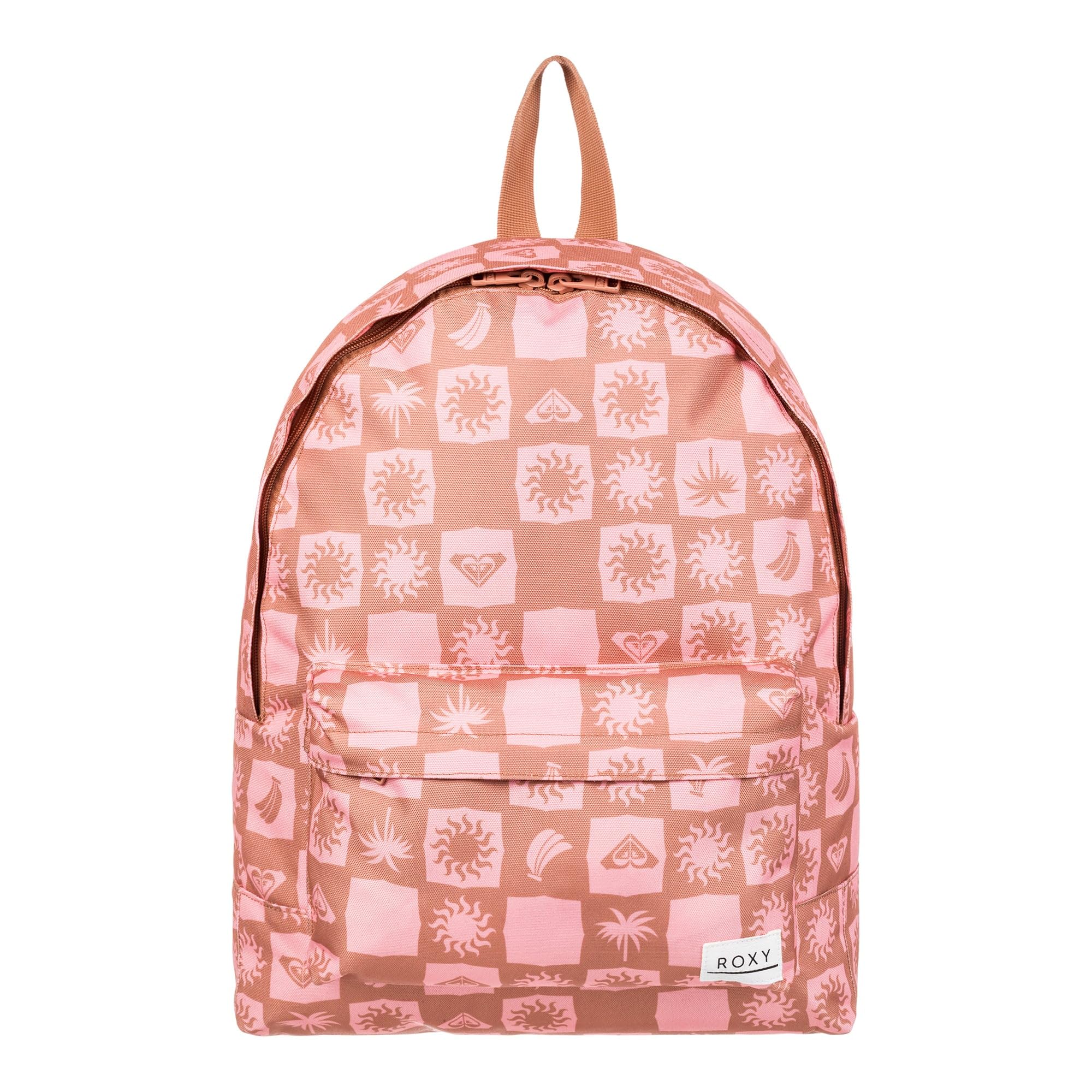 Roxy Women's Sugar Baby Backpack | Travel |Vacation | Work | Everyday Carry | 16L Capacity - Camel S