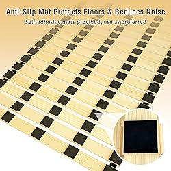 Japanese Tatami Mat Floor Bed, Knotless Solid