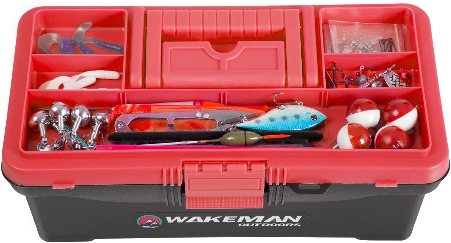wakeman tackle box 1 tray ready2fish