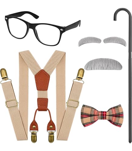 ICEVOG Kids Boys Suspenders and Bow Tie Set ICEVOG Kids Boys Suspenders and Bow Tie Set