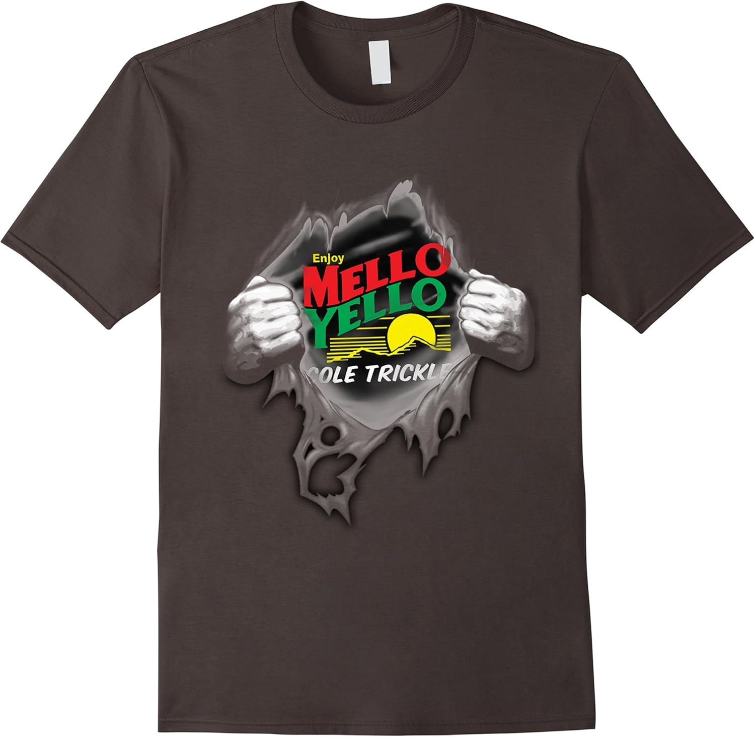 Enjoy Mello Yello Cole Trickle T Shirt Clothing