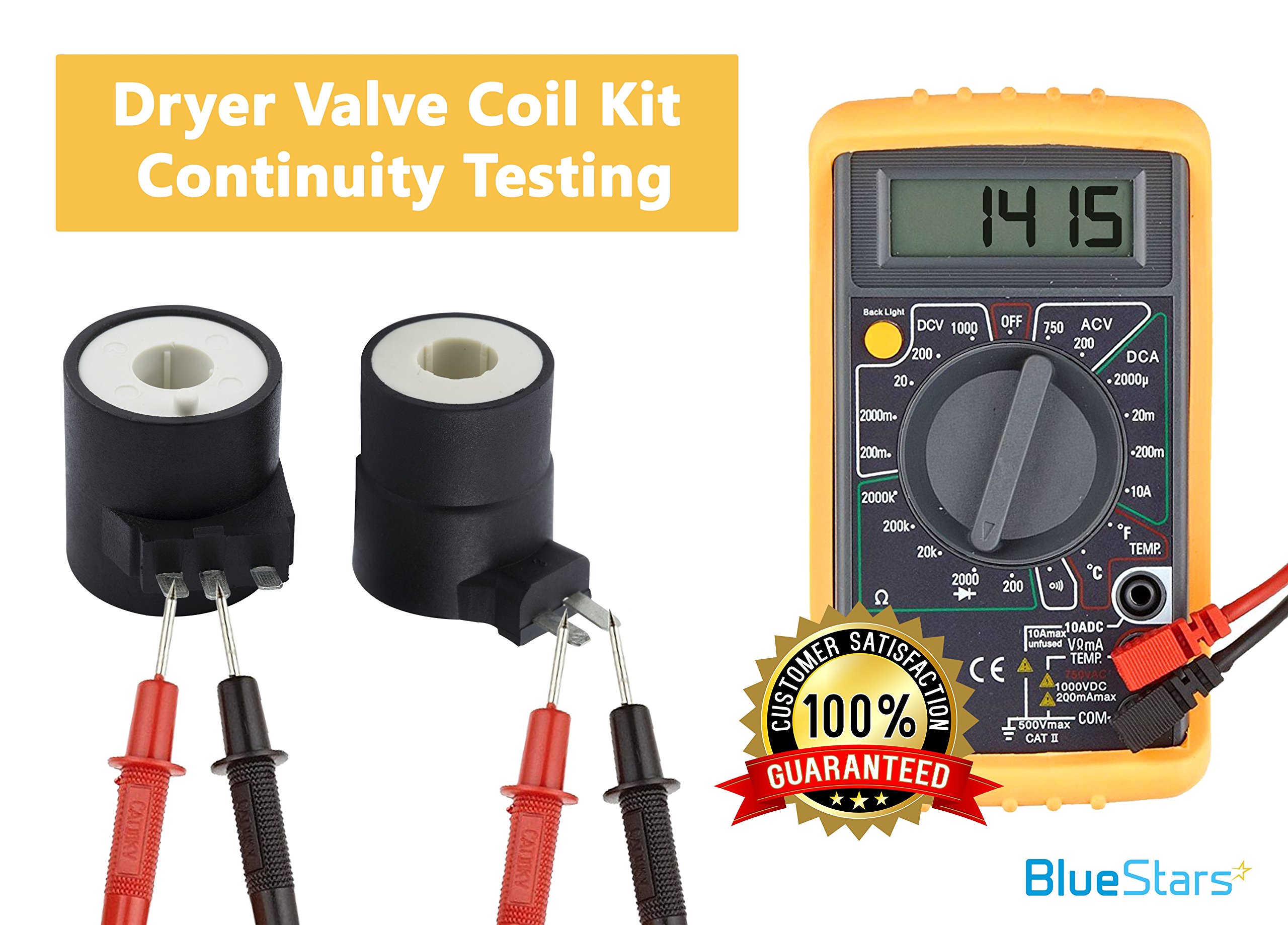 Ultra Durable 279834 Dryer Gas Valve Ignition Solenoid Coil Kit Replacement Part 742488711206 eBay