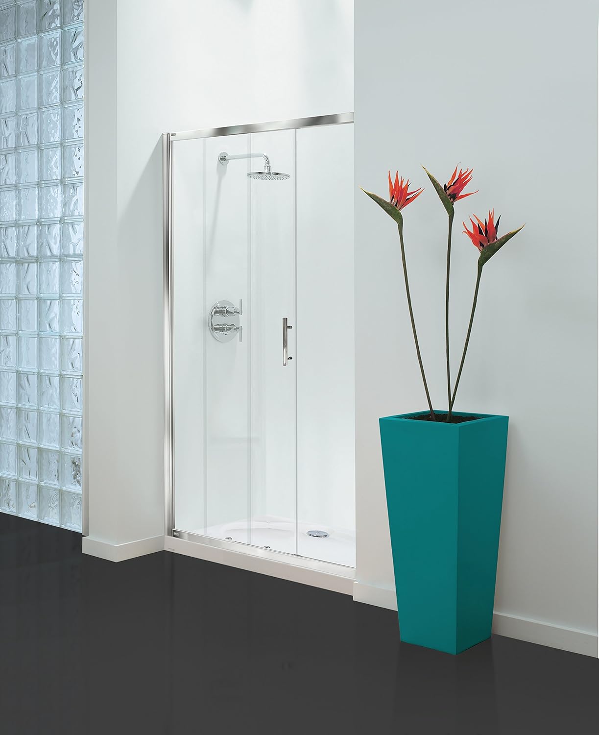 Reduced Height Sliding Shower Door Your choice of height and width