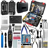 221Pcs 3D Printer Tool Kit, 3D Printer Accessories Bring Tool Box Includes Deburring Tool, Suitable for 3D Printing Disassembly, Cleaning and Precision Machining Toolboxes
