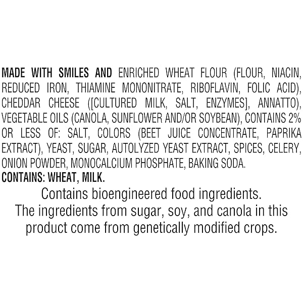 GOLDFISH DISNEY MICKEY MOUSE CHEDDAR CRACKERS, SNACK CRACKERS, 6.6 OZ BAG