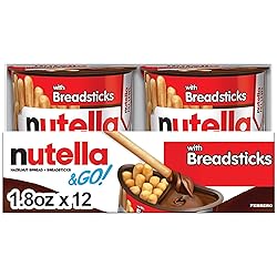 Nutella & GO! Bulk 12 Pack, Hazelnut and Cocoa