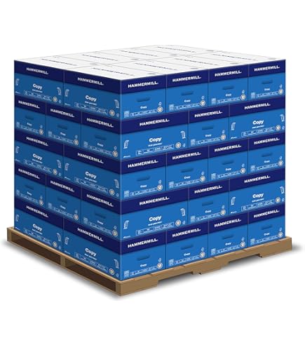 Hammermill Premium Color Copy Paper - 28 Lb, 8.5x11, 100 Bright, 4,000 Sheets (Made In USA)