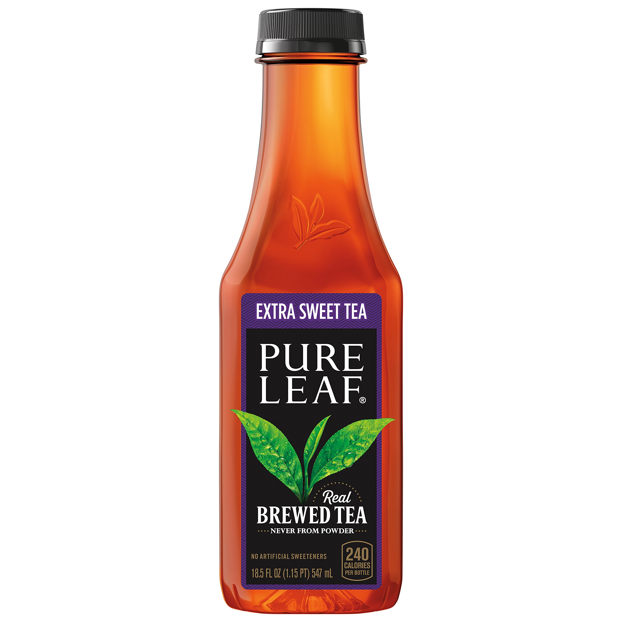 Pure Leaf Iced Tea, Extra Sweet, Real Brewed Black Tea, 18.5 Ounce