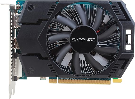 Amazon Com Sapphire Radeon Hd 7770 1gb Ddr5 Hdmi Dvi I Dp Pci Express Graphics Card 111 25 g Computers Accessories