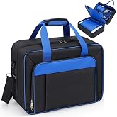 GDNasist Carrying Case Compatible with PS5/PS5 Pro/PS5 Slim | Travel Thickened Protective Bag Compatible with Playstation 5 Console, Headset, PS5 Controller, Game Discs and Accessories