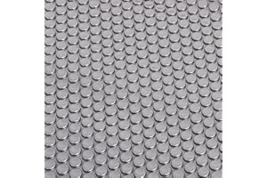 Gekufa Spa and Hot Tub Bubble Insulating Cover 6ft x 6ft Thermal Pool Solar Blanket Cover(16 Mil)