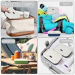 AIDIMMING Enhanced Leak Proof Travel Soap Case with
