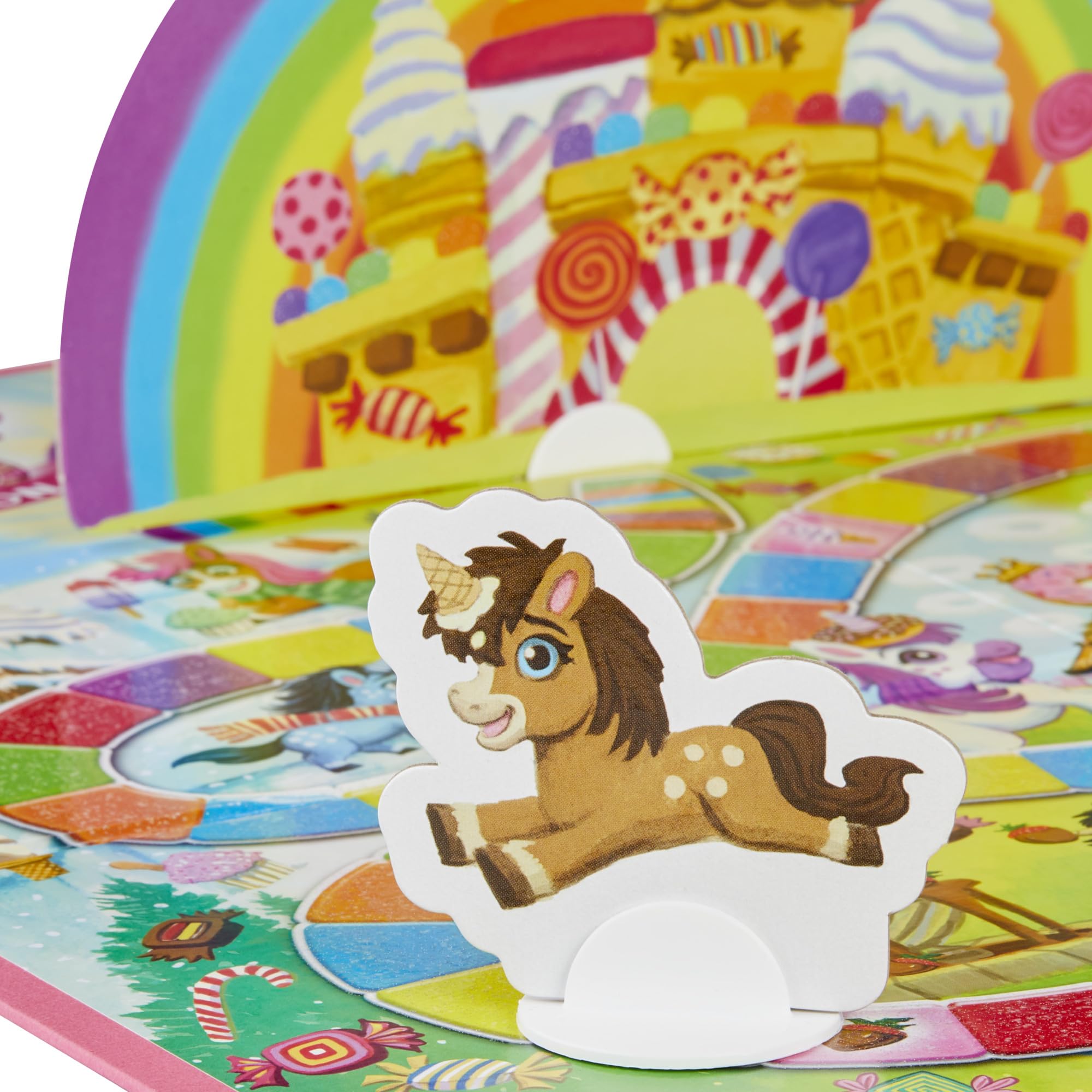 Hasbro Gaming Candy Land Unicorn Edition Preschool Board Game | Back to School Gifts for Kids | Classroom Toys | Ages 3+ (Amazon Exclusive)