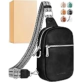 Vantamo Small Crossbody Bags for Women, Sling Bag with RFID & Anti-Pickpocket Clip, Adjustable Strap Cross Body Packs