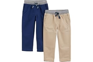 Simple Joys by Carter's Baby-Boys 2-Pack Pull on Pant