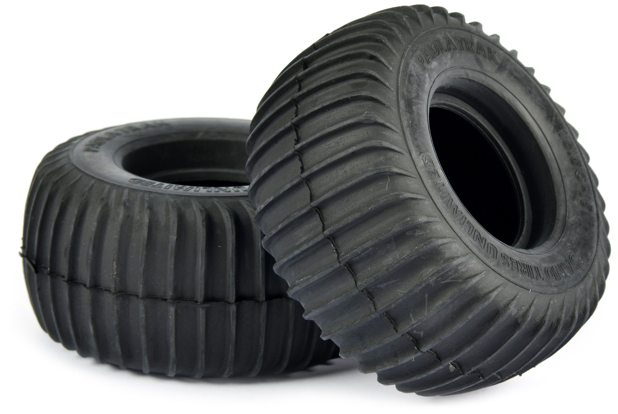 TAMIYA 319805081 Accessories: Sand Paddle Tires Rear 58441/452/Set of 2