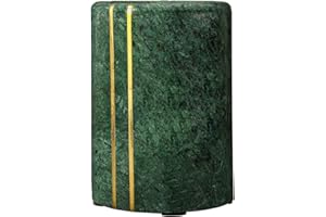 Marbco Marble Wine & Champagne Chiller Bucket-Wine Cooler-Kitchen Utensil Holder-Decorative Vase-Large Enough To Hold any 750 Ml Bottle-Gift For Wine lovers (Champagne Chiller Green)