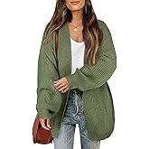 Libsorge Womens Oversized Cute Cardigans Winter 2026 Ladies Trendy Cozy Knit Sweater Cardigans