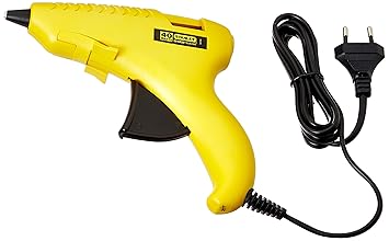 STANLEY 69-GR20B Plastic GluePro Trigger Feed Hot Melt Glue Gun, Yellow
