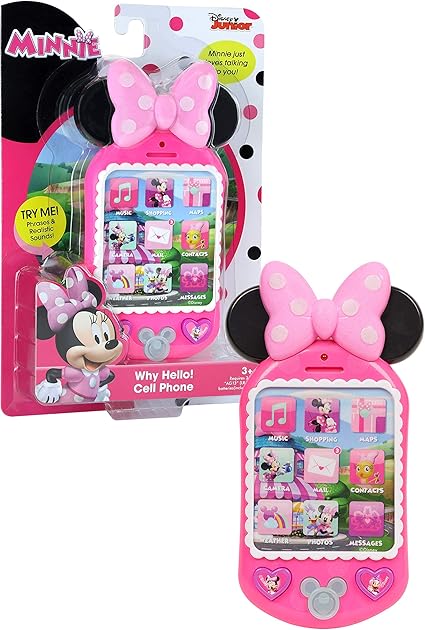 minnie mouse why hello cell phone