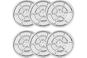 Suwimut 6 Pack 11 Inches Pressure Cooker Canner Rack, Stainless Steel Canning Rack for Pressure Canner Cooking, Toast, Baking