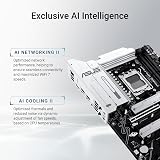 ASUS PRIME X870-P WIFI AMD ATX Motherboard 14+2+1 80A PCIe 5.0 WiFi 7 view 2