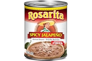 Rosarita Spicy Jalapeno Refried Beans, 30 Oz